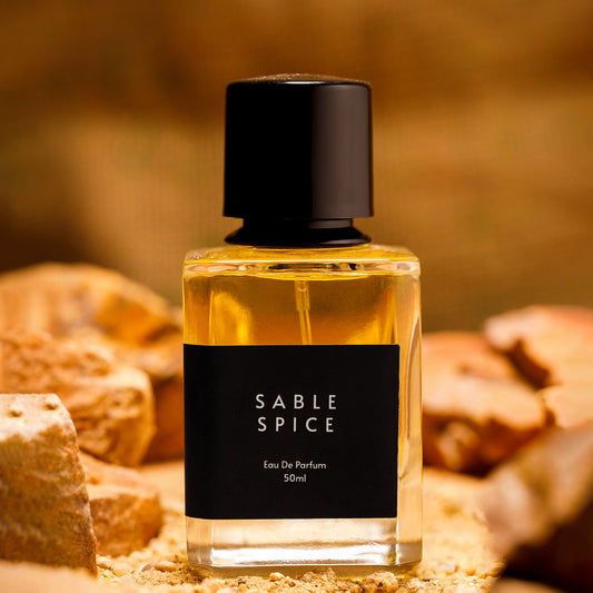 Sable Spice | Long Lasting Oudh & Spicy Smoky Unisex Fragrance | 50ml